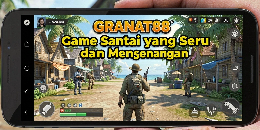 Tampilkan gameplay asyik dari GRANAT88 dengan antarmuka menarik.