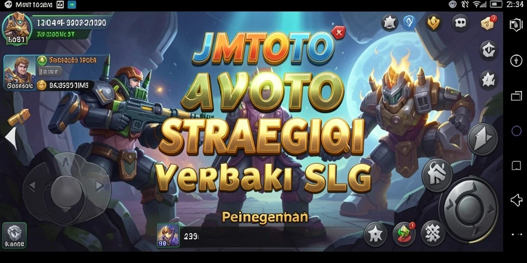 Tampilan menarik dari gameplay SLG JMTOTO yang intens dan strategis.