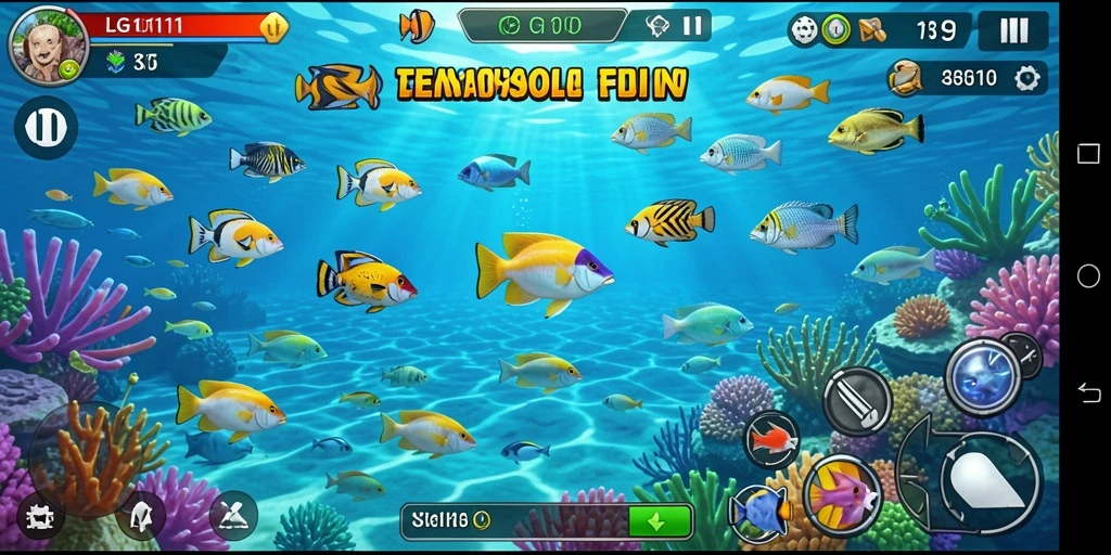 Tampilan gameplay Tembak Ikan yang seru dan menarik di LG111.