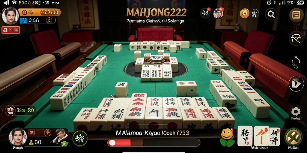 Tangkapan layar gameplay MAHJONG222 yang menampilkan momen penuh aksi.