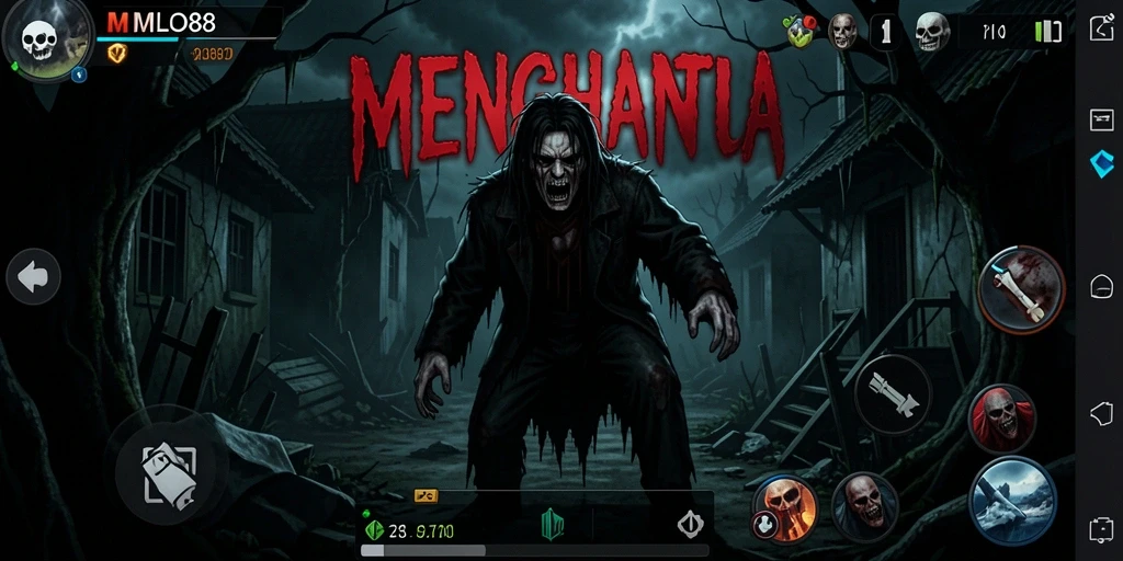 Tampilan gameplay <strong>MILO88</strong> yang mencekam dan menantang.